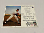 Tom Seaver Mets 1992 carte à induction HOF lancer timbre Gehrig annulation