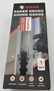Saker Gecko Anschlussgleislehre Aluminium Griff Klemme 5/16" Faserzement Hartfaserplatte - Bild 1 von 7