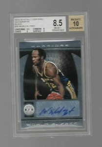 2013-14 Totally Certified Autographs Black #38 World B. Free (BGS 8.5) TRUE 1/1 - Picture 1 of 2