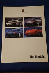 Porsche hardback THE MODELS 996 boxster turbo brochure 1999 english - Picture 1 of 2