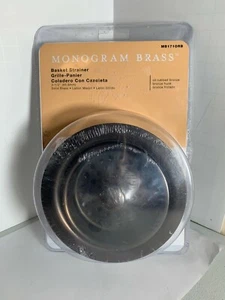 Monogram Brass MB171ORB Brass Basket Strainer with 3-1/2" Oil Rubbed Bronze - Picture 1 of 3