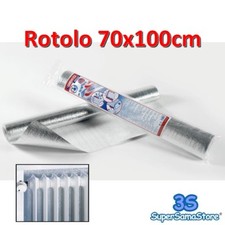 3S REFLEX PANNELLO TERMO RIFLETTENTE ALLUMINIO PER CALORIFERO ROTOLO 100x70 cm