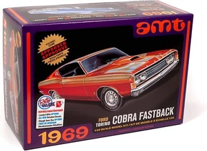AMT 1/25 Scale 1969 Ford Torino Cobra Fastback 2T Kit (AMT1217M) - Picture 1 of 3