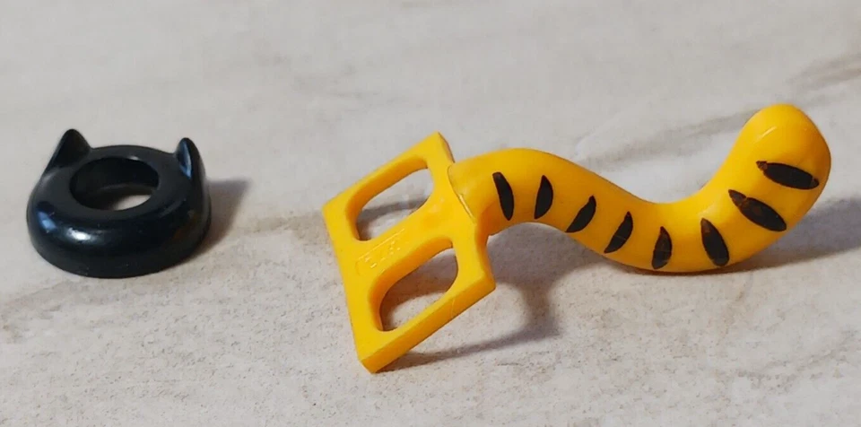 Nuevo LEGO Disfraz de Tigre Cola con Orejas Negras Elegantes Animal Salvaje Se Ajusta a Piernas CAT Foto 1 de 1