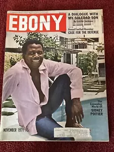 EBONY Magazin November 1971 The Expanding World of SIDNEY POITIER - Bild 1 von 3