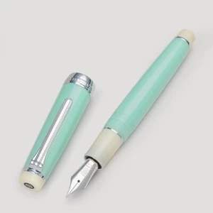 WANCHER × SAILOR Professional Gear Base Fountain pen 21k Gold Jade Nib F Japan - Bild 1 von 8