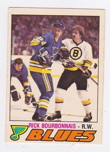 1977-78 O-Pee-Chee - Rick Bourbonnais - #312 - Rookie UER - EX - Picture 1 of 2