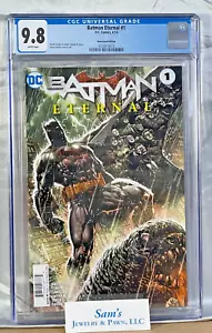 BATMAN ETERNAL #1 CGC 9.8 ❄️Páginas BLANCANIEVES❄️{(2014)} Quiosco = ¡¡Difícil hallazgo!!!= - Imagen 1 de 6