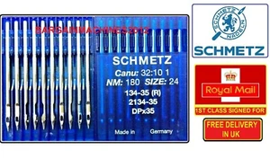SCHMETZ DPX35 134-35(R) NM:180/24 WALKING FOOT INDUSTRIAL SEWING MACHINE NEEDLES - Picture 1 of 4