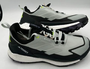 Adidas Men's Terrex Free Hiker 2 Low Gore-Tex, Gray/Green/Black, US 8 - Picture 1 of 10