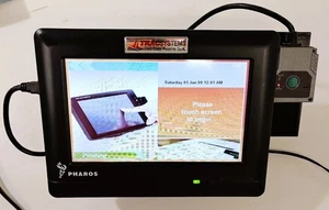 Pharos Systems Omega 200 Printer/Card Management Touchscreen Monitor w/scanner - Picture 1 of 10