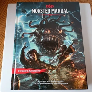 D&D 5th Edition Core Rulebook Monster Manual - Picture 1 of 5
