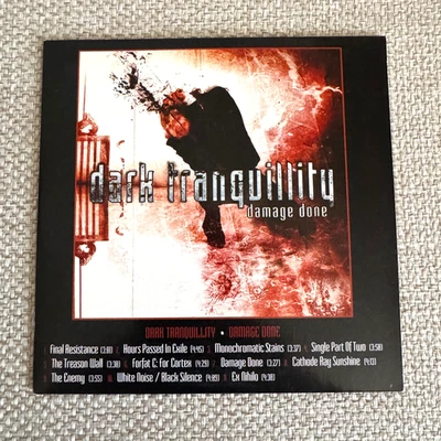 Dark Tranquility Damage Done CD Advance Promo 2002 Century Media Foto 1 de 4