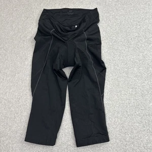 PEARL iZUMi SUGAR womens 3/4 CYCLING TIGHTS BLACK / WHITE Size L - Picture 1 of 15