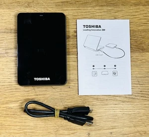 Toshiba V73600-A Portable 500GB Storage Capacity External Hard Drive - Picture 1 of 2