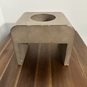 Lovesac Sactionals Drink Holder Weathered Ash *Flaws Scratches - Picture 1 of 10