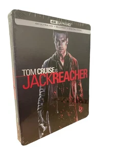 Tom Cruise Jack Reacher Steelbook (4K UltraHD+ Blu-ray) Brand New Sealed π¦ - Picture 1 of 7