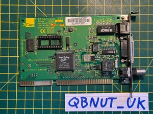 3Com Etherlink III 3C509B-C ISA Network Card (MAY STILL WORK) - Afbeelding 1 van 2