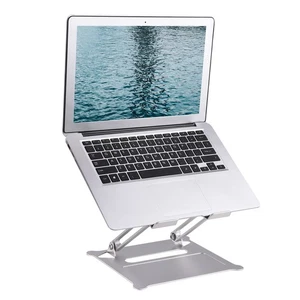 Portable Laptop Stand Foldable Aluminum Alloy Laptop Riser Ergonomic BT5 - Afbeelding 1 van 12