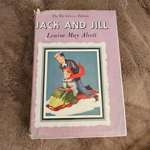 Jack and Jill Louisa May Alcott Hardcover Plumfield Edition Grosset & Dunlap - Bild 1 von 10