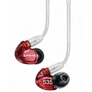 Shure SE535LTD-J Inner Earphones Special Edition Red color Tested working USED - Picture 1 of 12