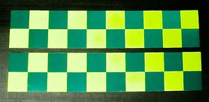 Magnetic Reflective Battenberg Side Reflectors 1200mm - Picture 1 of 1