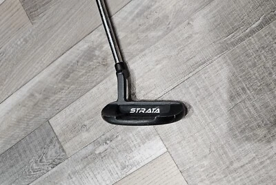 Callaway Strata Tour Putter Steel Shaft Rubber Grip Golf Club Mallet  - Image 1 of 4