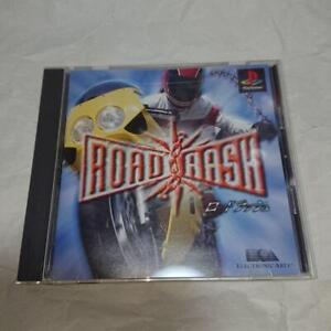 Road Rash serie Saturn SS gioco di corse manuale in scatola Giappone importazione 1996