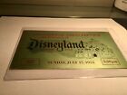 Disneyland 1955 GREEN Press Pass