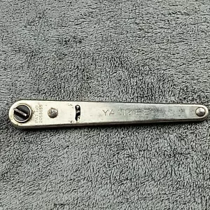 VINTAGE STANLEY YANKEE TOOLS RATCHEING OFFSET FLAT TIP SCREWDRIVER 3800 - USA - Picture 1 of 12