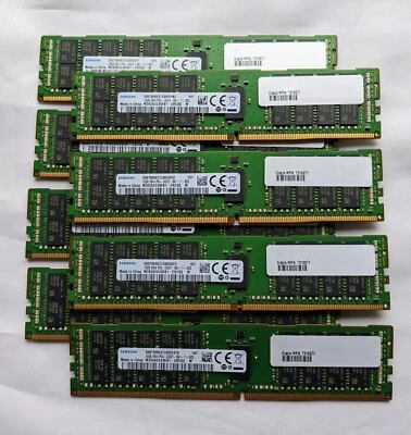Lot of 8 Oracle  7316671 16GB DDR4-2400 Registered DIMM, 2-Rank for S7-2 S7-2L - Image 1 of 3