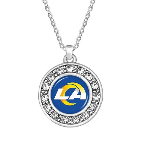 Los Angeles Rams Womens Officially Licensed NFL Pendant Necklace Cover