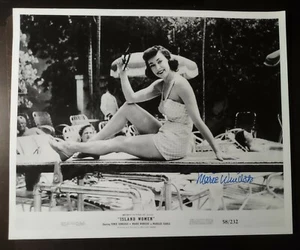 MARIE WINDSOR 8X10 BW SIGNED PHOTOGRAPH AUTOGRAPH. LIFETIME COA. - Picture 1 of 3