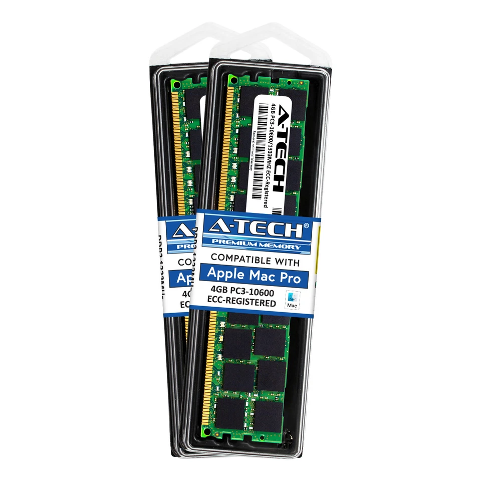 128gb 8 X 16gb Pc3-10600 1333 ECC Registered RDIMM Memory RAM for Apple Mac Pro