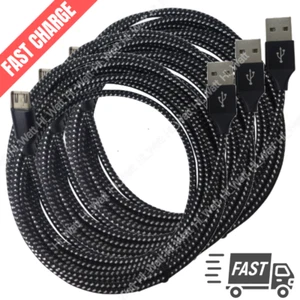 3/6/10Ft Micro USB3.0 Cable Fast Charge Data Sync For Samsung Android LG Charger - Picture 1 of 11