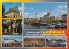Alte Postkarte - Gre aus Greifswald und seiner schnen Umgebung