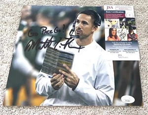MATT LAFLEUR SIGNED 8X10 PHOTO GREEN BAY PACKERS FOOTBALL COACH RODGERS JSA a - Picture 1 of 1
