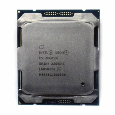 Lot of 2 - Intel SR2N4 Processor 14-Core Xeon E5-2660 v4 2.0GHz - Image 1 of 2