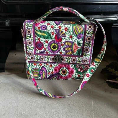 Vera Bradley Julia top handle handbag floral - Image 1 of 4