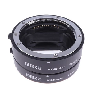 Meike Autofokus Makro Verlängerungsrohr 13mm+18mm für Canon EOS R RP R5 RF Kamera - Bild 1 von 12