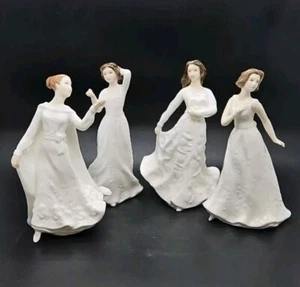 4 x Royal Doulton Gefühle Liebevolle Gedanken mit Liebe Schätze Weisheit 6 Zoll - Bild 1 von 16