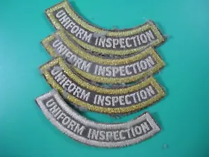 4 Vintage mint BSA UNIFORM INSPECTION AWARD PATCHES - Picture 1 of 2