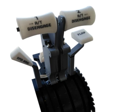 Saitek Throttle Upgrade Pack - Boeing 737 Full Electronic Thrust Lever Kit - Image 1 of 4