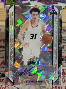 2021-22 Leaf Metal Crystal #BA-KG1 Kellan Grady RC Auto