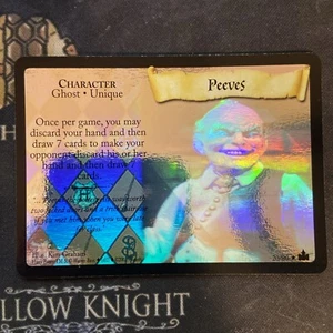 Peeves Holo 20/80 Adventures at Hogwarts Harry Potter TCG Holo Foil NM / LP - Picture 1 of 4
