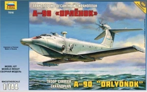 1/144 A-90 Orlyonok Troop Carrier Ekranoplan Zvezda 7016 Kit Modelo Plástico - Imagen 1 de 19