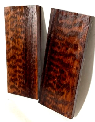 Cuchillo de Bolsillo Madera de Serpiente Cuchillo Escalas 3.5x1.5x3/8 Mangos de Cuchillo Hacer Proyectos Foto 1 de 4