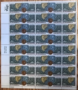 Francobolli Stati Uniti SC# 1578a Banking & Commerce 10c foglio completo di 40 1975 MNH/OG - Foto 1 di 2