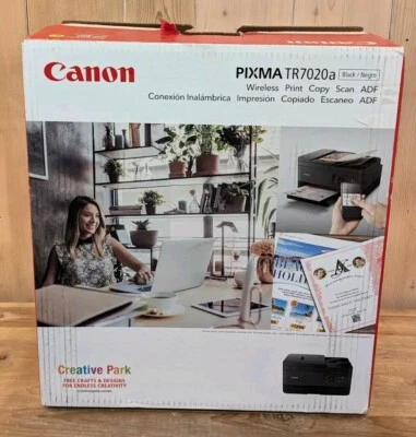 Canon PIXMA TR7020a Inkjet Color All-In-One Printer - 4460C052 New Open Box - Image 1 of 4