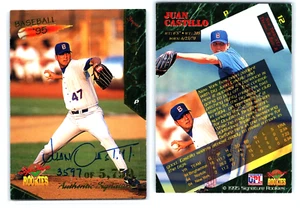 Autógrafo Juan Castillo, Mets de Nueva York, Signature Rookies #12 (1995) - Imagen 1 de 1